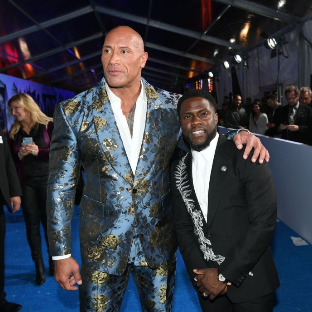 Dwayne Johnson and Kevin Hart