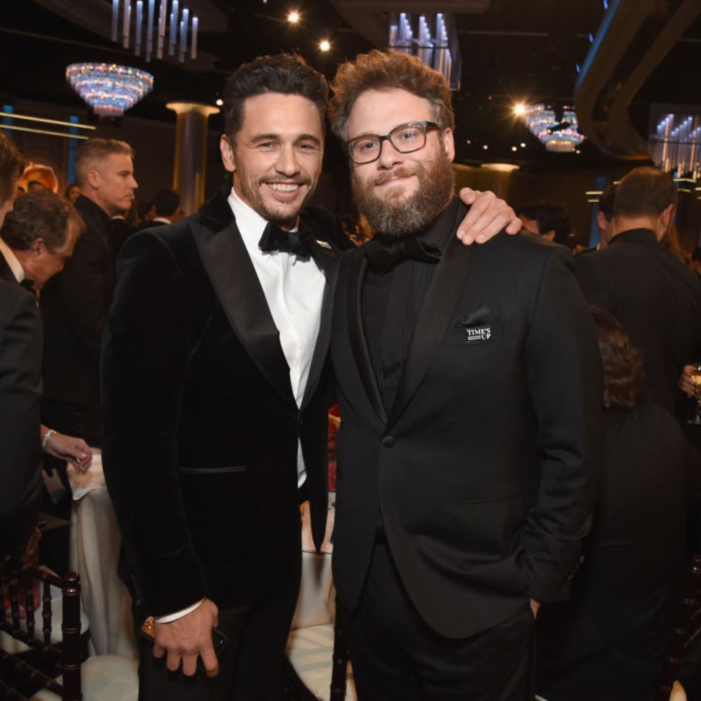 James Franco and Seth Rogen
