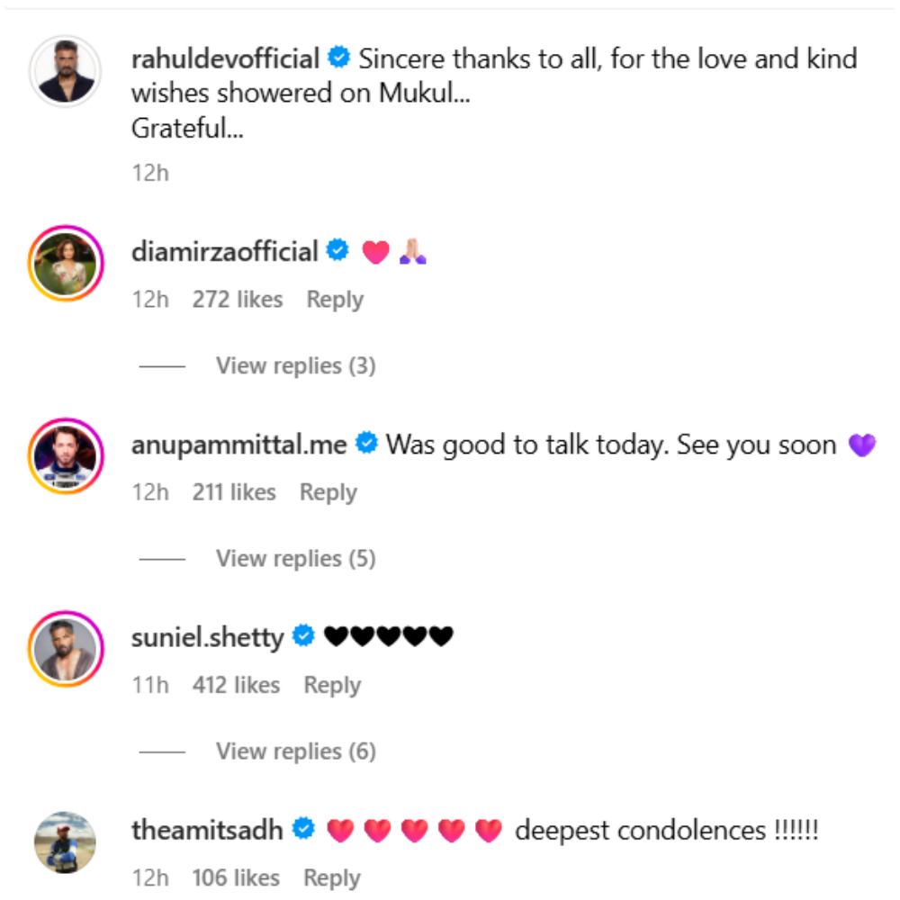 Pic Courtesy: Rahul Dev Instagram