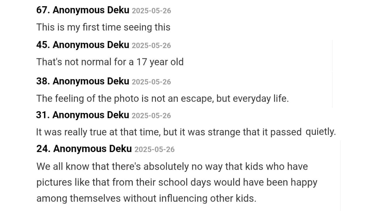 Fan comments