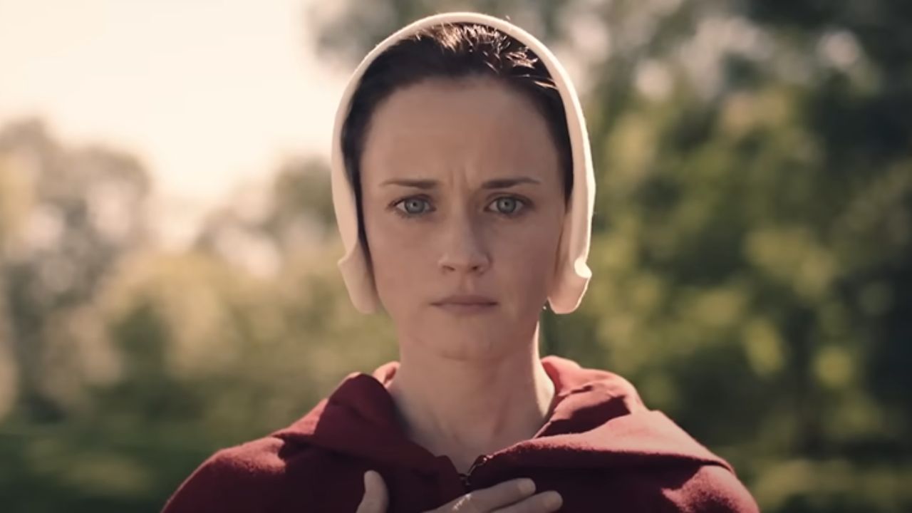 Alexis Bledel in The Handmaid’s Tale (via YouTube/Hulu)