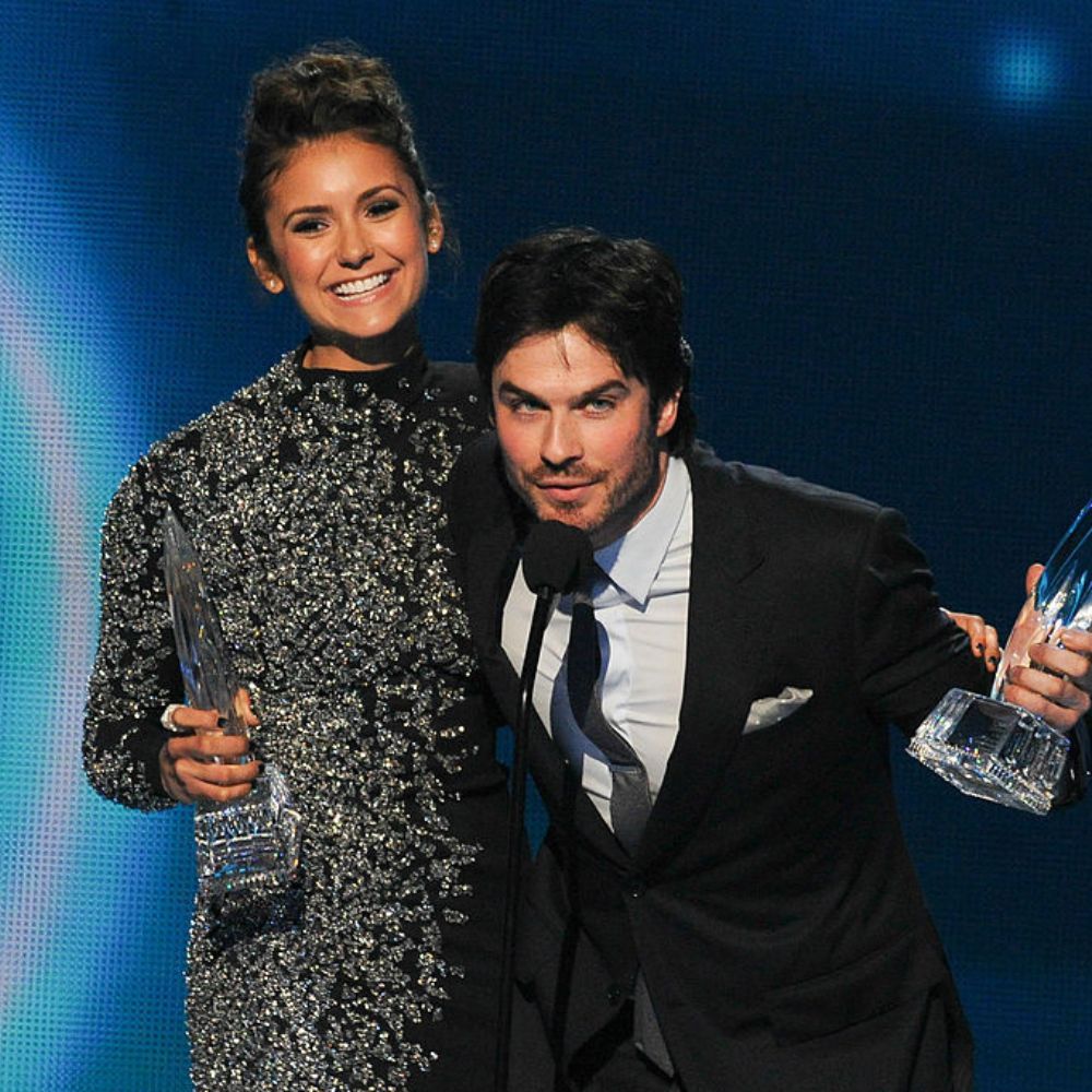 Nina Dobrev and Ian Somerhalder (Getty Images)