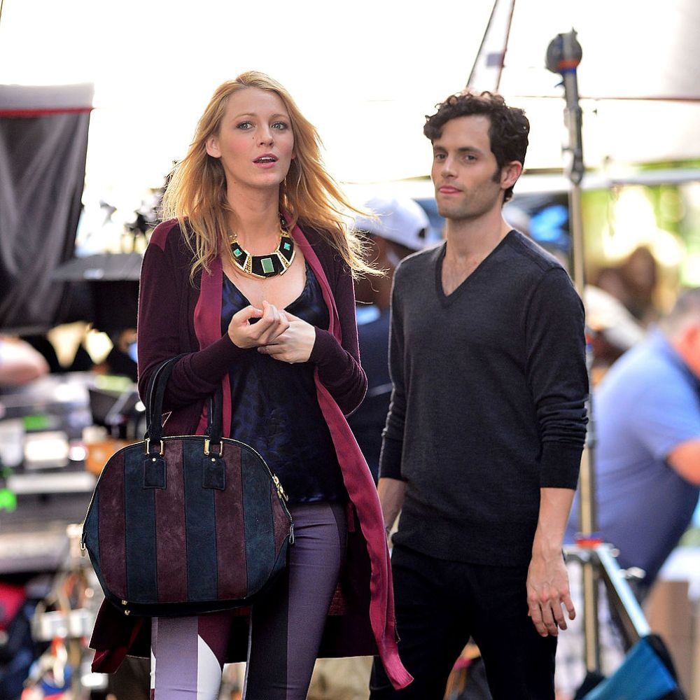 Blake Lively and Penn Badgley (Getty Images)