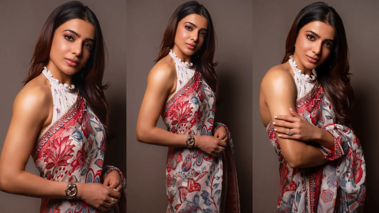 Samantha Ruth Prabhu's top 3 simple sarees to own now and it’s every fashionista's essential. PC: Pranav Maheshwari, Varun photography, SRI HARI RAO