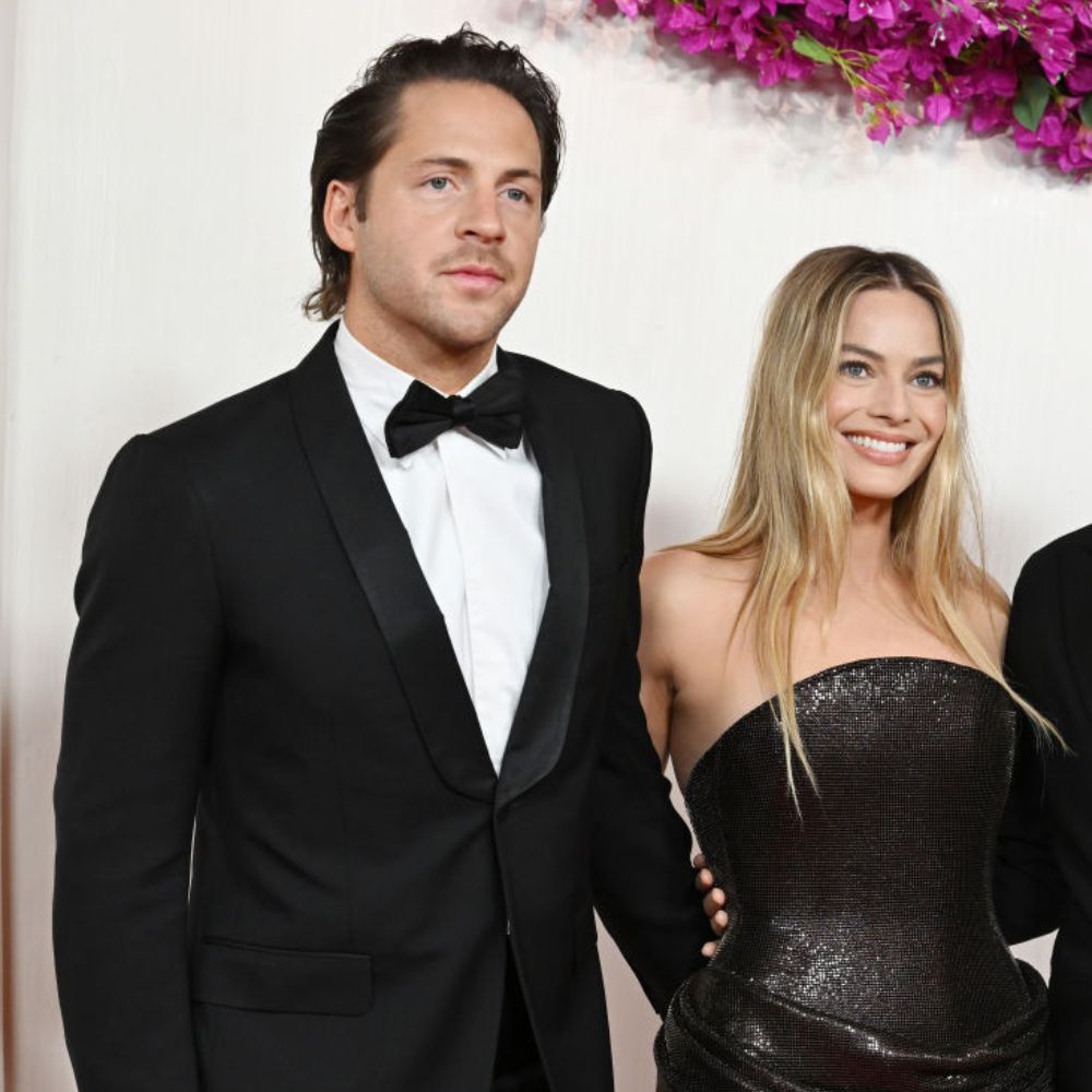 Margot Robbie and Tom Ackerley