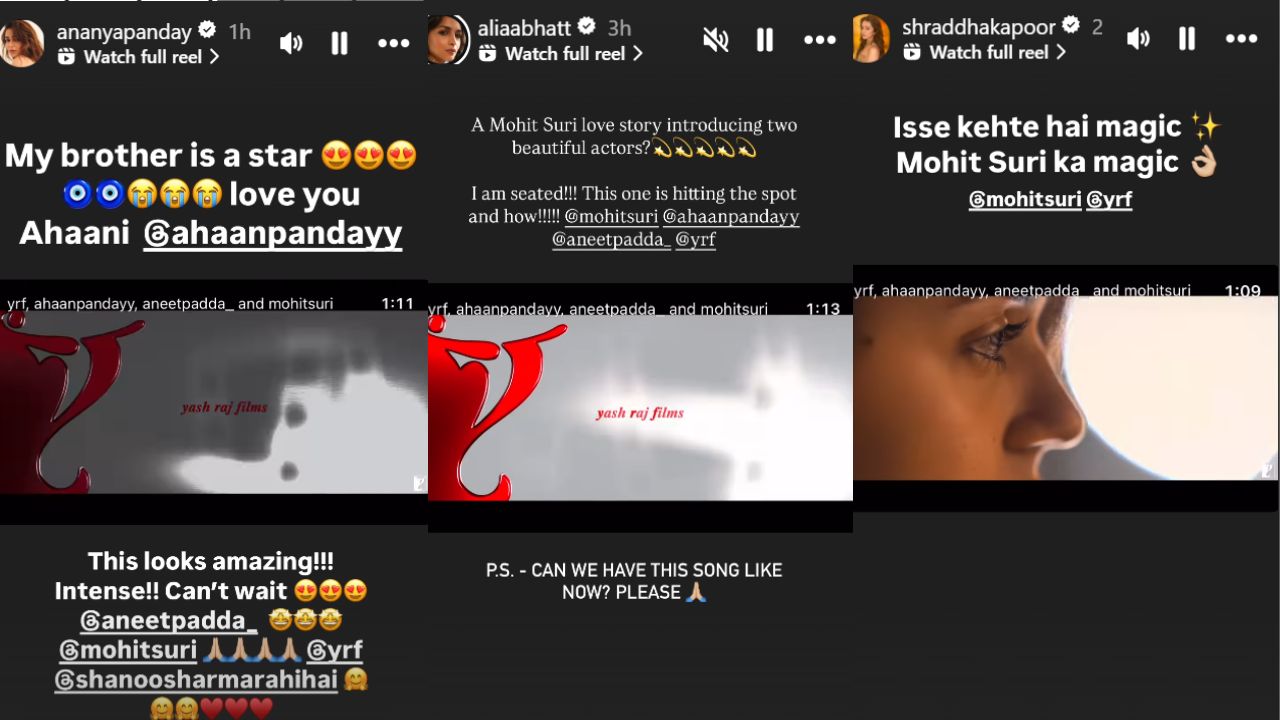 Picture Courtesy: Ananya Panday, Alia Bhatt and Shraddha Kapoor Instagram stories