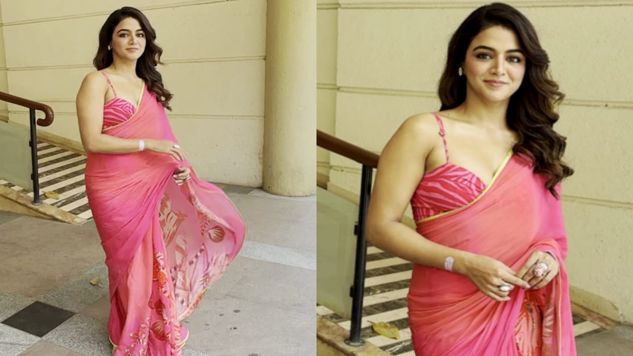 Wamiqa Gabbi's oh-so-hot bralette and saree combination CANNOT be ignored and is worth taking style notes for. PC: Bablu Wamiqa Gabbi