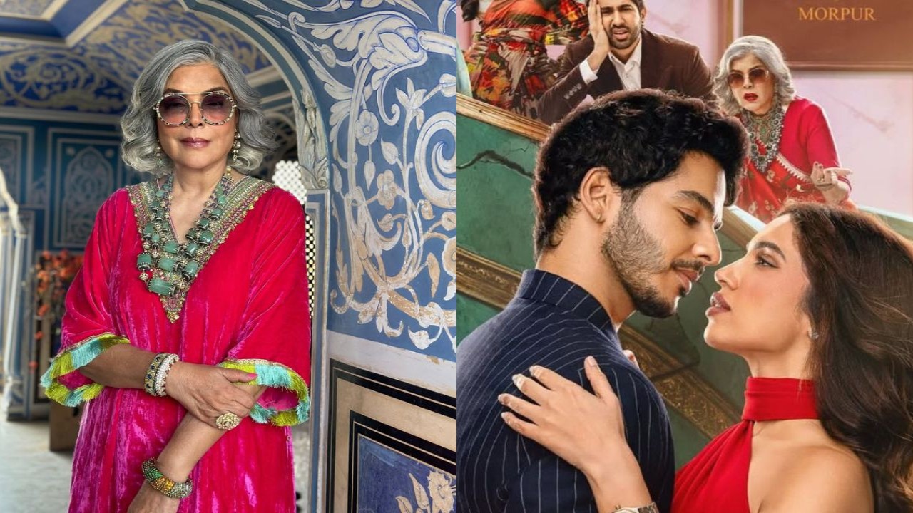 Picture Courtesy: Zeenat Aman/Ishaan Khatter/Instagram Zeenat Aman’s limited screen time as Maji Sa in The Royals was for a reason? interesting details inside