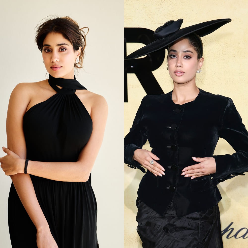 Janhvi Kapoor takes over Cannes 2025 in backless Saint Laurent gown, serves Bridgerton energy in hat for next look