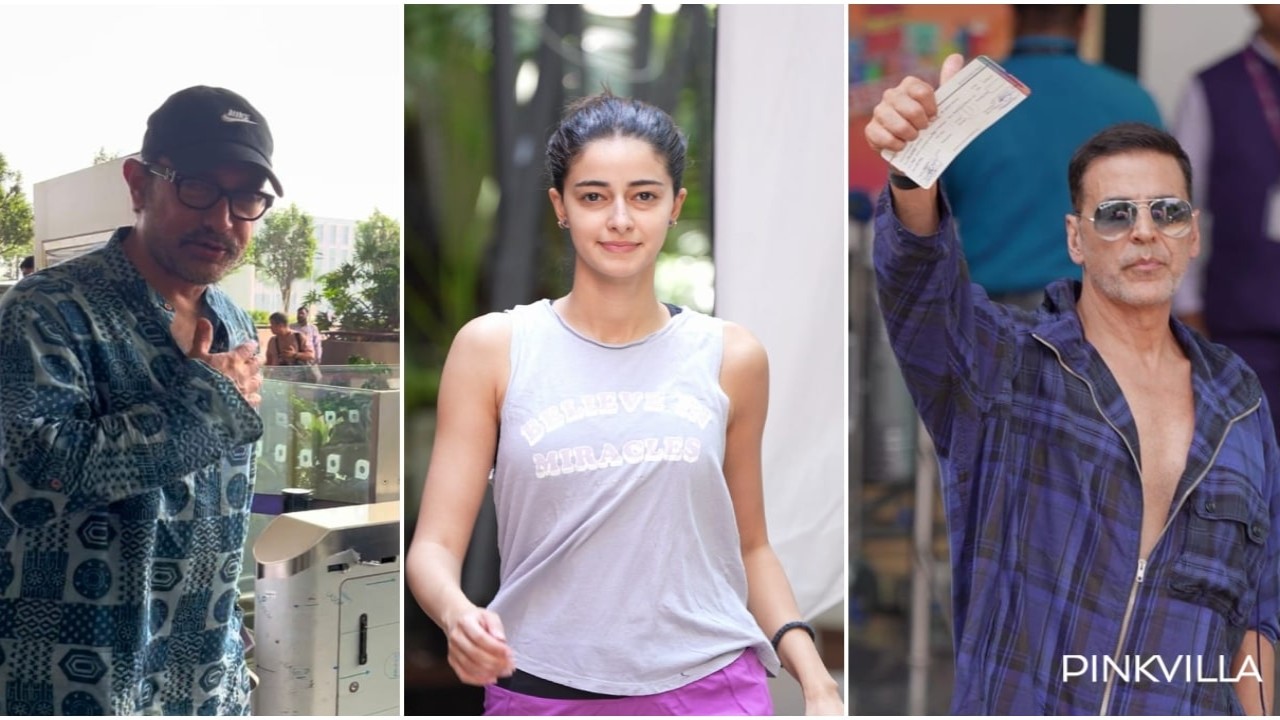 5 Celeb PHOTO Spottings: Ananya Panday snapped post sweating out at gym; Akshay Kumar, Aamir Khan ace airport fashion and more 