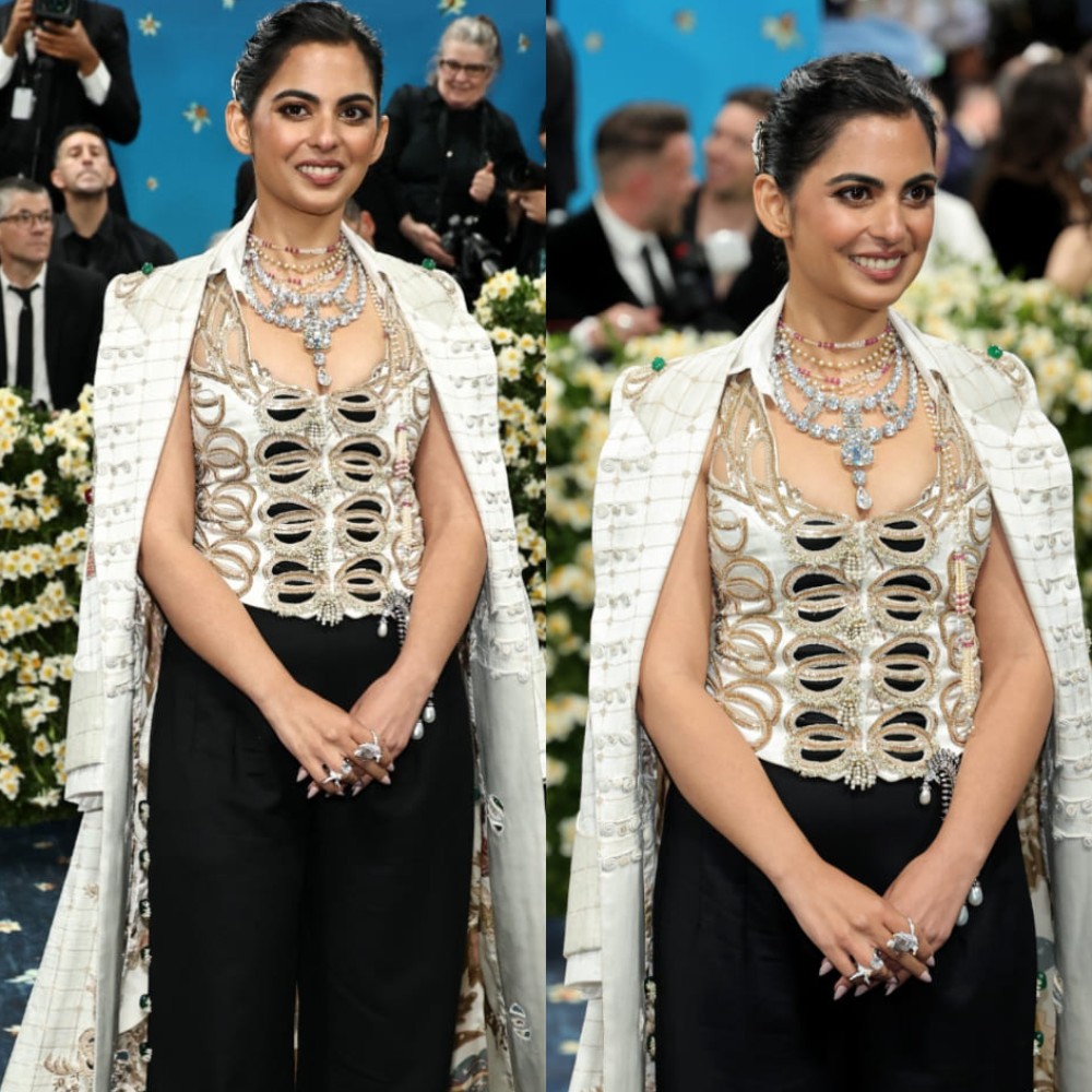 Met Gala 2025: Isha Ambani wears Anamika Khanna's custom outfit that took 20,000 hours for embroidery