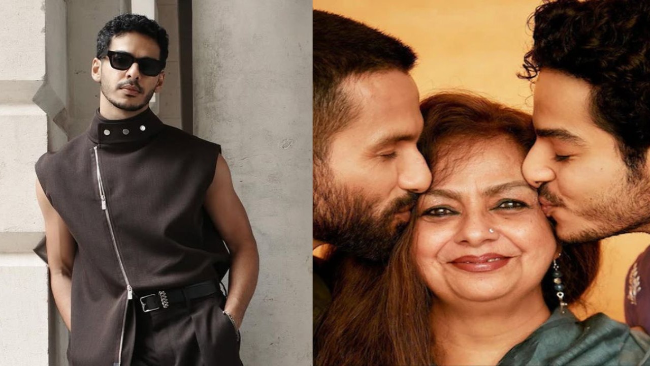 Picture Courtesy: Ishaan Khatter/Instagram The Royals actor Ishaan Khatter reveals how mom Neelima raised him and Shahid Kapoor ‘single-handedly’ after divorces: ‘A woman…’