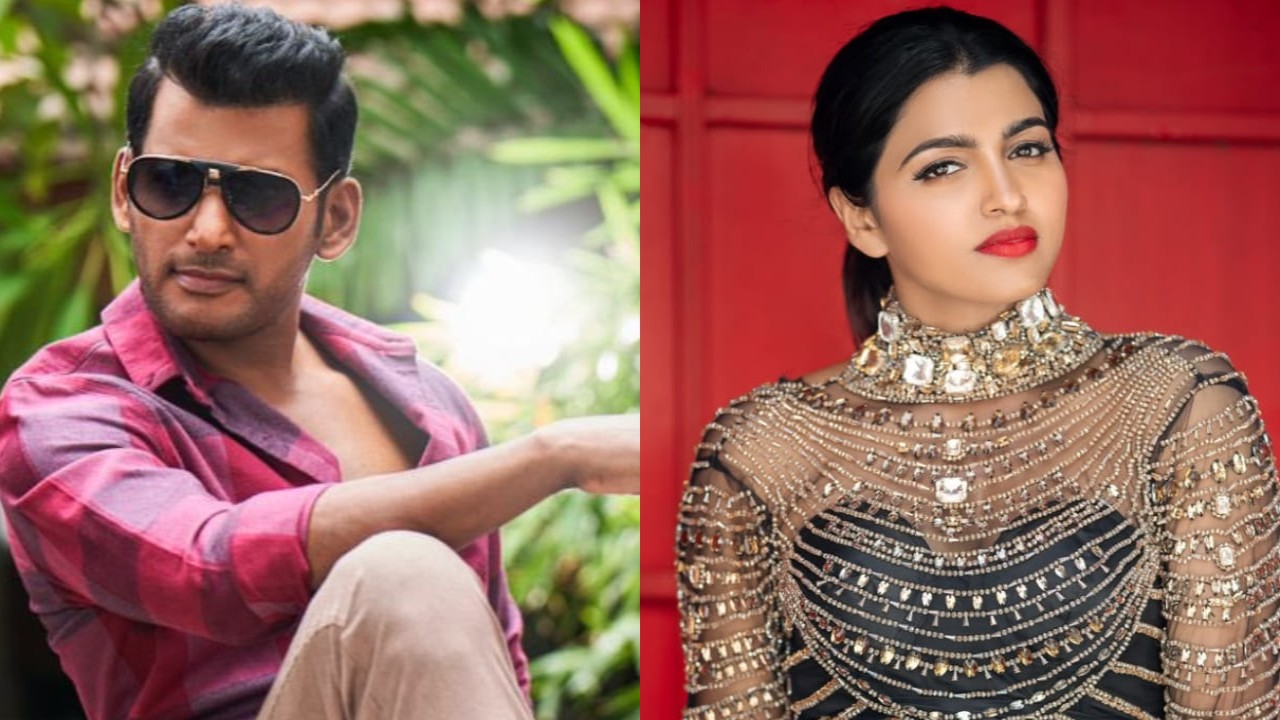 Tamil actor Vishal to tie the knot at 48 with actress Sai Dhanshika? (PC: Vishal/Kishor Ravichandran, IG) Tamil actor Vishal to tie the knot at 48 with actress Sai Dhanshika?