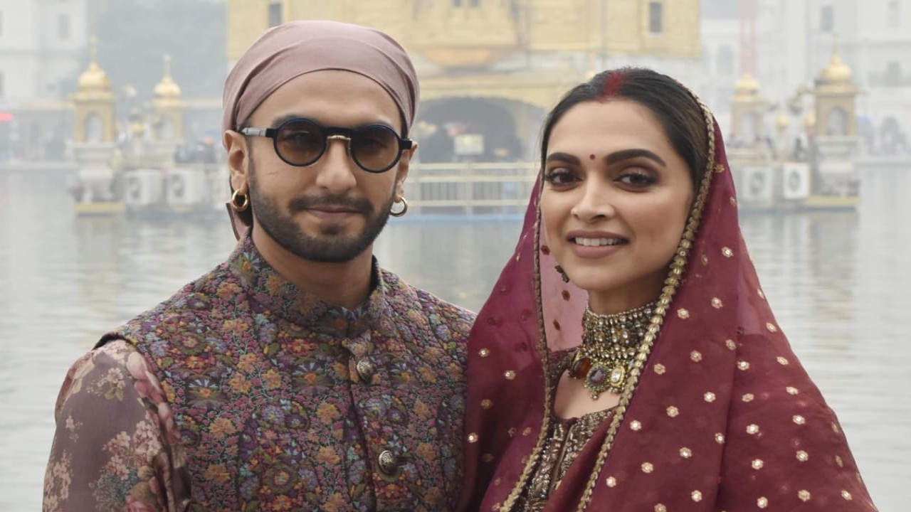 Best wedding anniversary wishes for partners inspired by Kareena Kapoor, Deepika Padukone, Sonam Kapoor and more. PC: Getty Images Deepika Padukone and Ranveer Singh