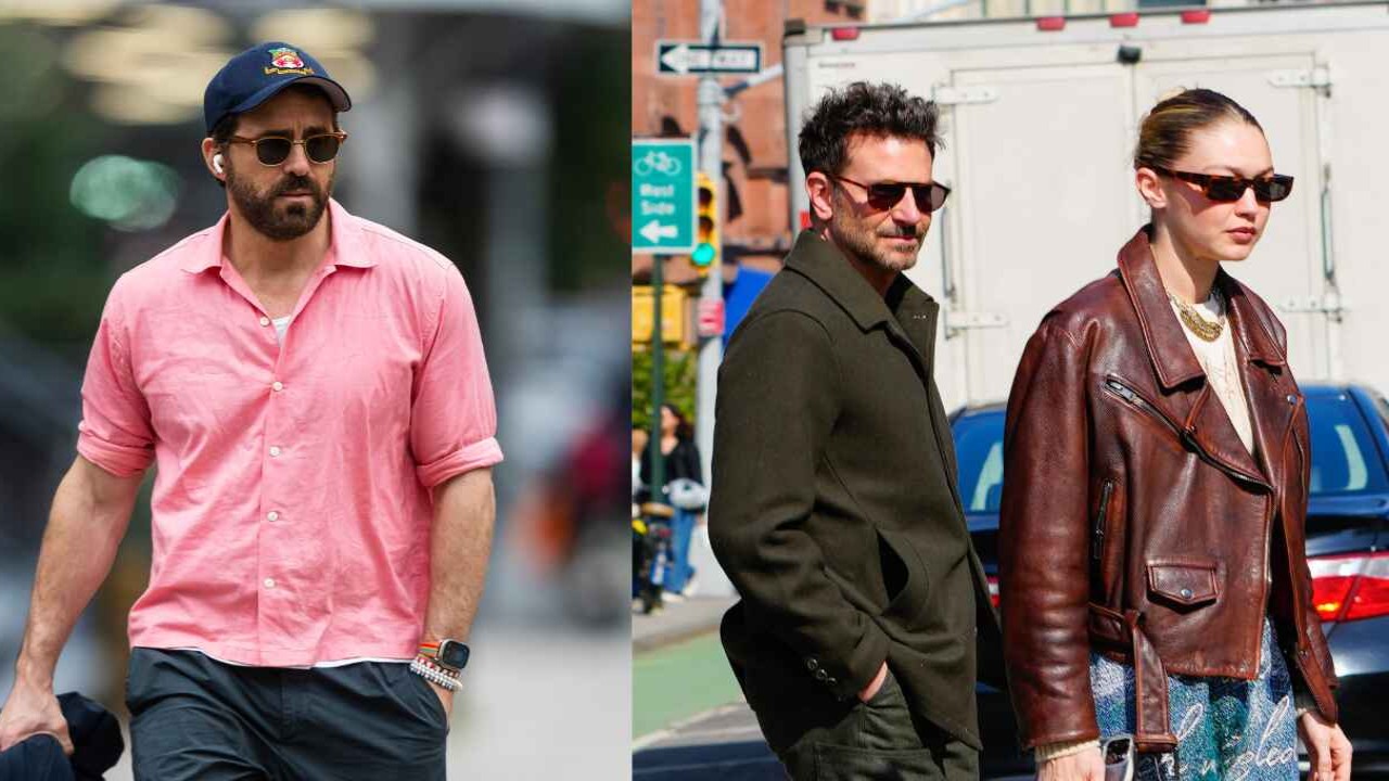 Ryan Reynolds, Bradley Cooper and Gigi Hadid via Getty Images Getty Images