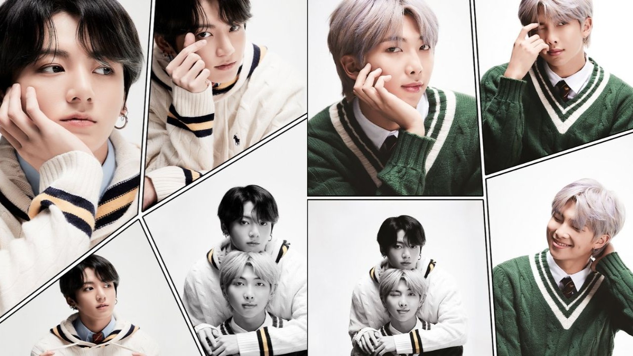 BTS Jungkook and RM: Credits BTS X BTS Jungkook and RM: Credits BTS X