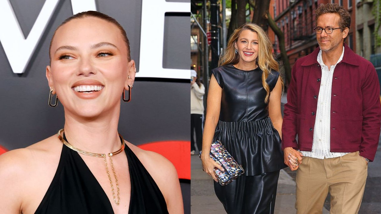 Scarlett Johansson, Ryan Reynolds, and Blake Lively (Getty Images) Scarlett Johansson, Ryan Reynolds, and Blake Lively (Getty Images)