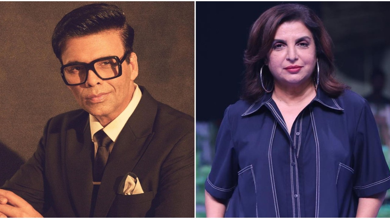 Inside Karan Johar’s birthday (Pic Courtesy: Sheldon Santos, Farah Khan Instagram) Inside Karan Johar’s birthday: You’ll crack up after WATCHING why Farah Khan calls him ‘zebra’