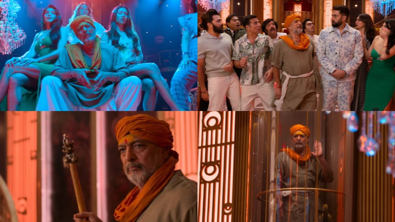 Picture Courtesy: Akshay Kumar Instagram Papa Toh Band Bajaye vibes hit hard in Akshay Kumar, Nana Patekar and Housefull 5 team's The Phoogdi Dance song