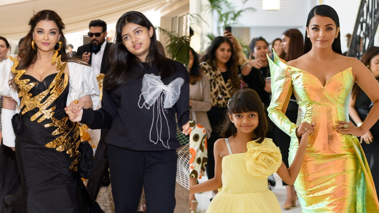 Cannes: A look at 3 times when Aishwarya Rai Bachchan and daughter Aaradhya together turned heads (PC: Getty Images) Aishwarya Rai Bachchan and Aaradhya