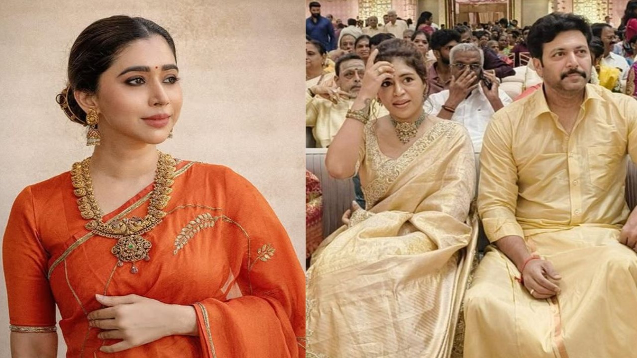 Viral Pic: Ravi Mohan makes first appearance with alleged GF Kenishaa Francis (PC: Ramesh Bala on X, Aarti Ravi IG) Viral Pic: Ravi Mohan makes first appearance with alleged GF Kenishaa Francis