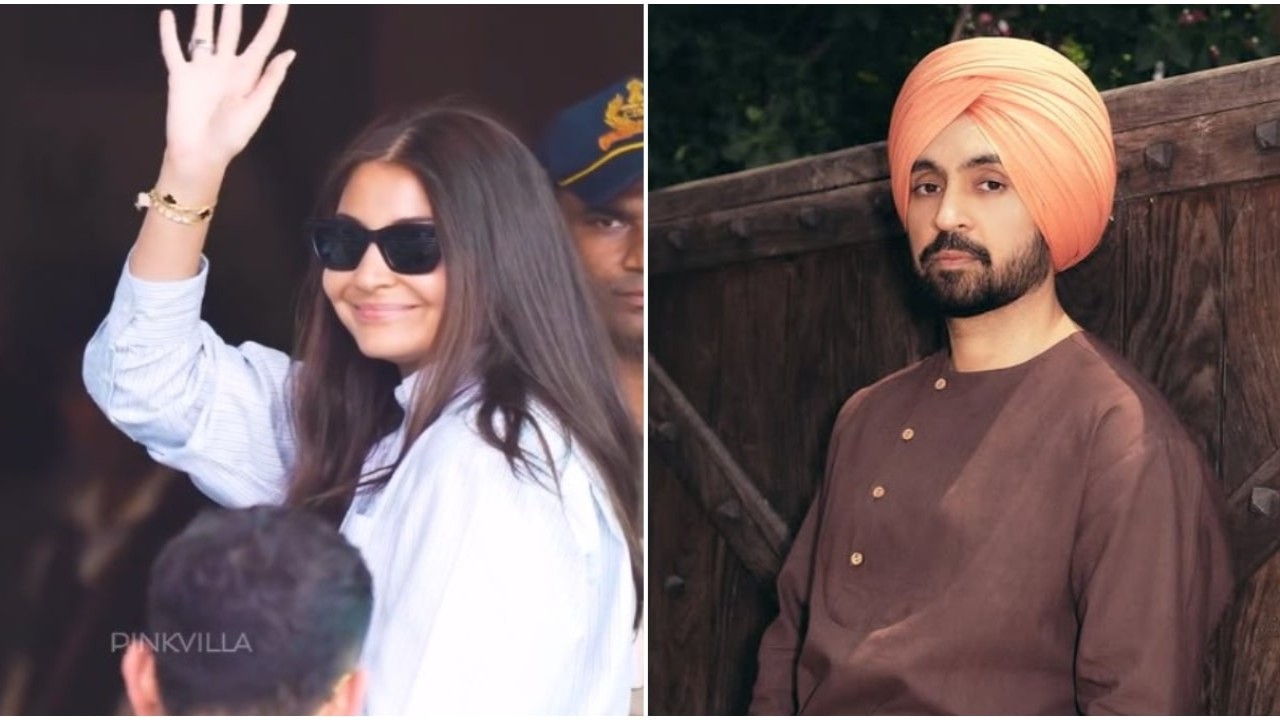 PC: Pinkvilla, Diljit Dosanjh on Instagram Bollywood Newswrap, May 15: Anushka-Virat head to next destination from Mumbai; Boney Kapoor on Diljit Dosanjh's exit from No Entry 2