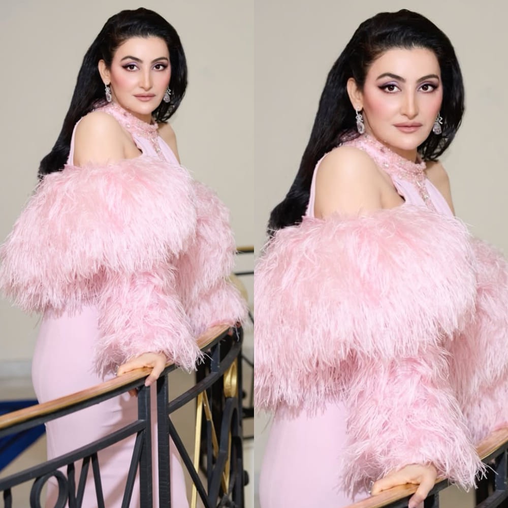 Cannes Film Festival 2025: Shalini Passi's red carpet look in pink gown with a fur jacket screams DRAMA