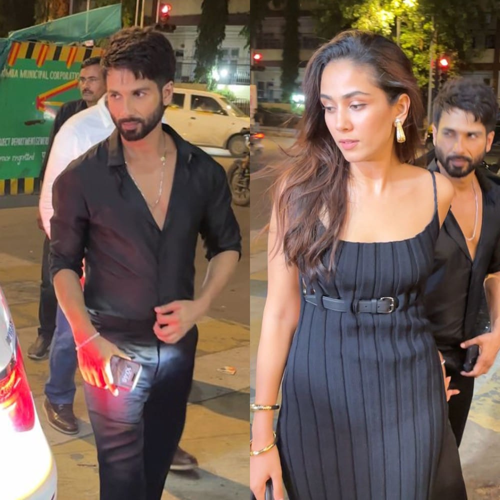 Shahid Kapoor and Mira Kapoor in ALL-BLACK FIT prove they are HOTTEST couple in town; take styling notes