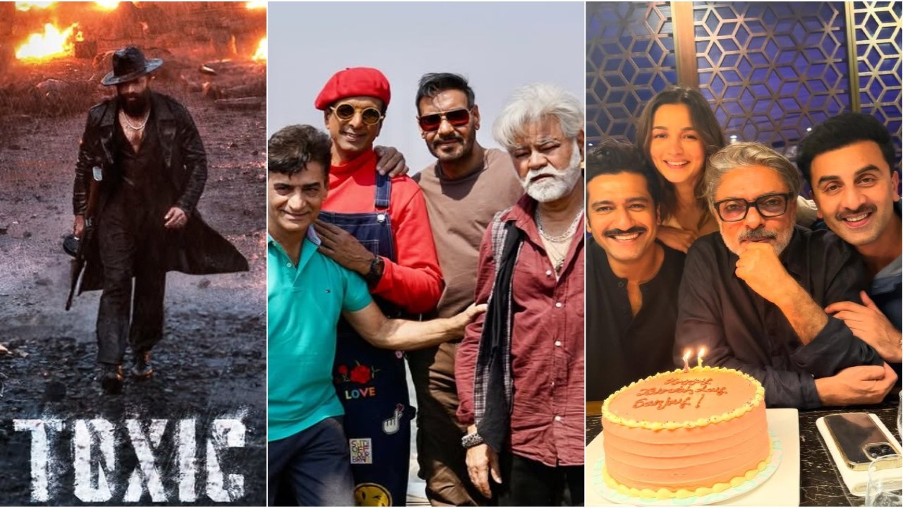 Pic Courtesy: Yash, Ajay Devgn and Alia Bhatt Instagram Pic Courtesy: Yash, Ajay Devgn and Alia Bhatt Instagram