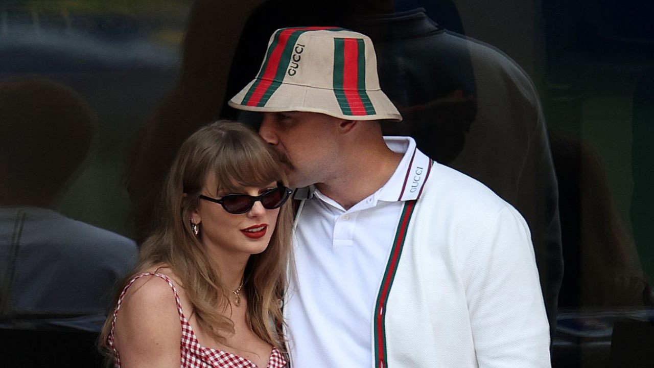 Taylor Swift and Travis Kelce (via Getty Images) (Image Courtesy: Getty Images)