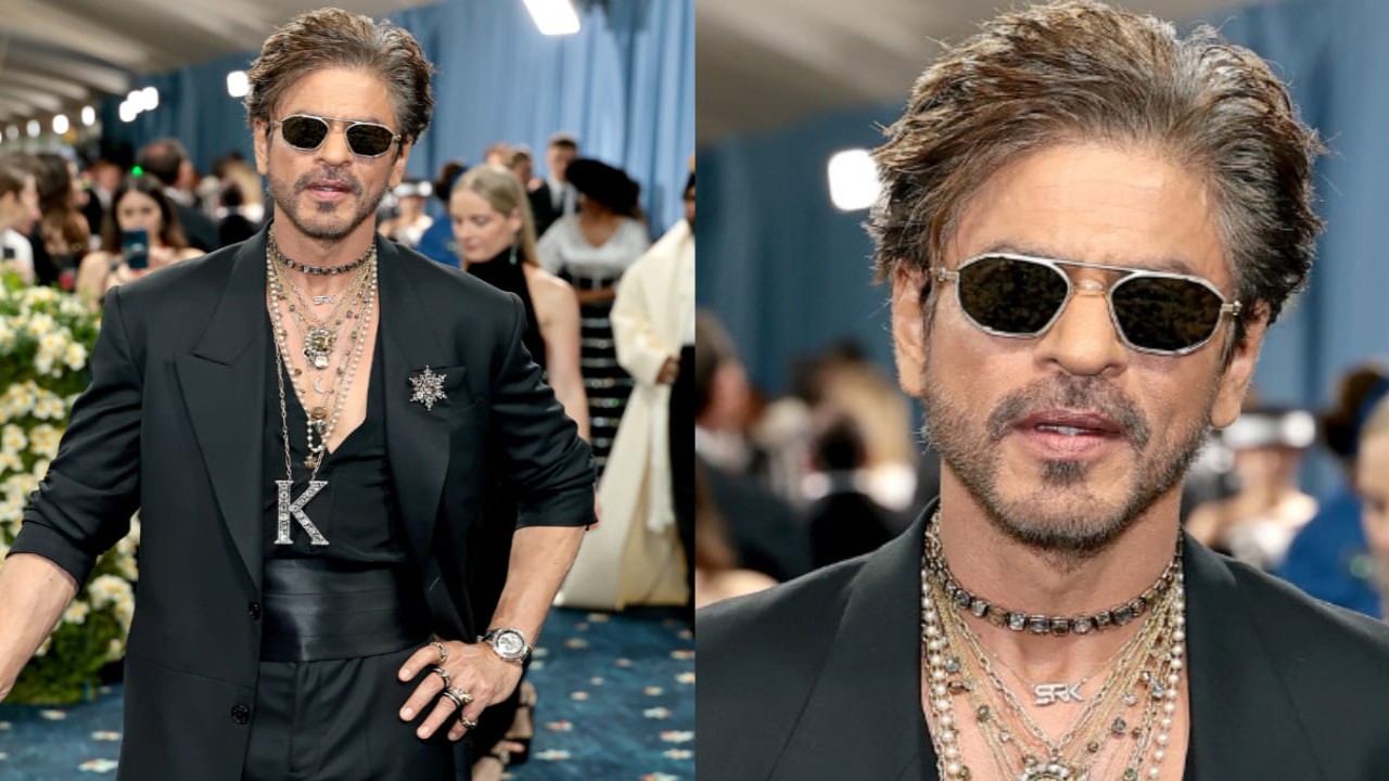 PC: Getty Images Shah Rukh Khan arrives Met Gala 2025
