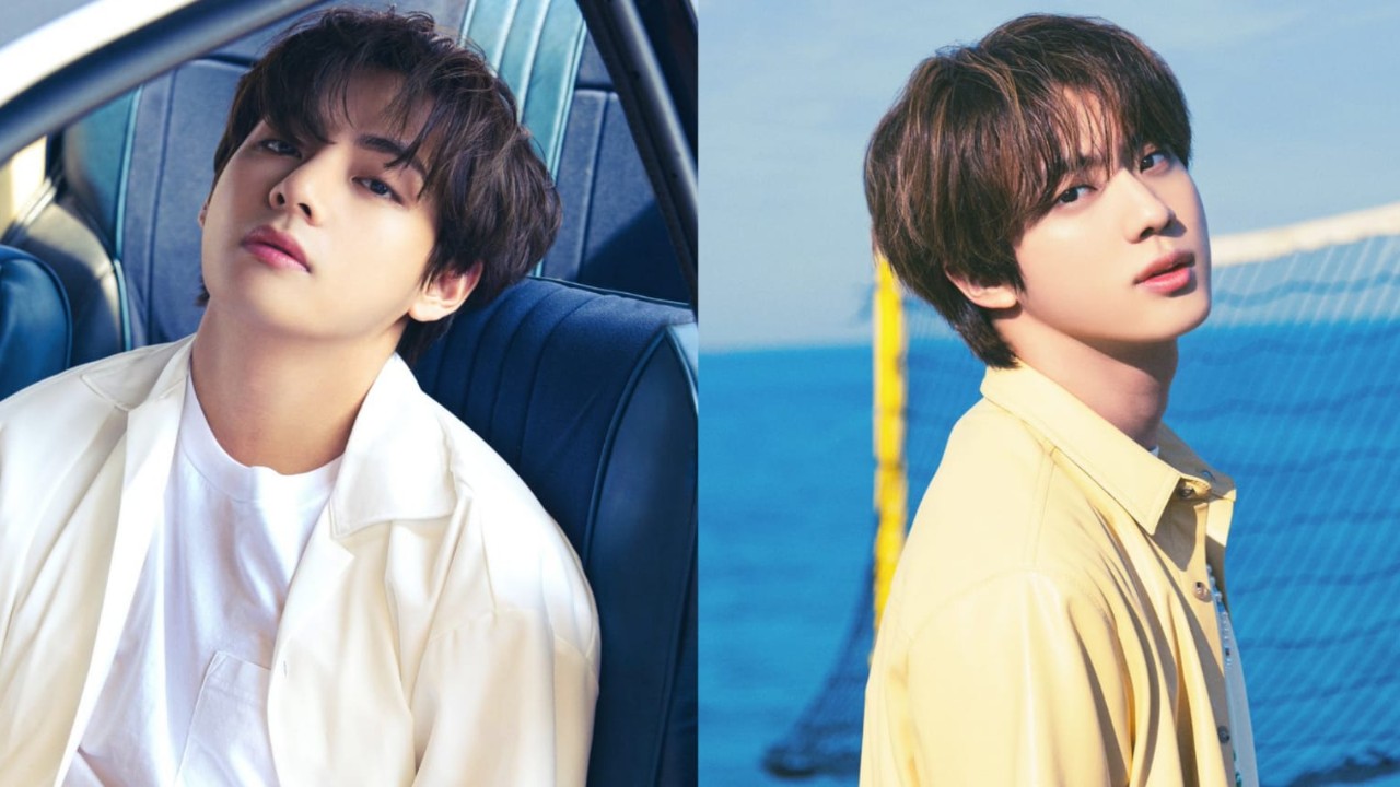 V, Jin: Courtesy of BTS Twitter V, Jin: Courtesy of BTS Twitter