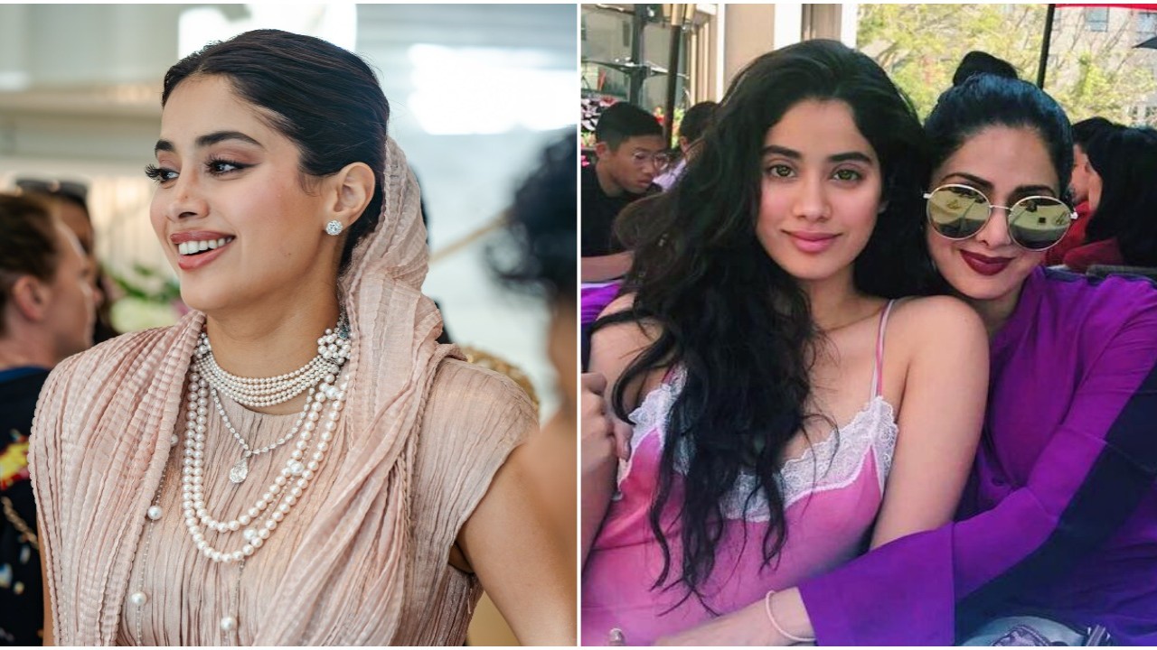 Janhvi Kapoor gets nostalgic as she returns to mom Sridevi's ‘favorite place’ (Pic Courtesy: Dharma Productions, Sridevi Instagram) Cannes 2025: Janhvi Kapoor gets nostalgic as she returns to mom Sridevi's ‘favorite place’ without her