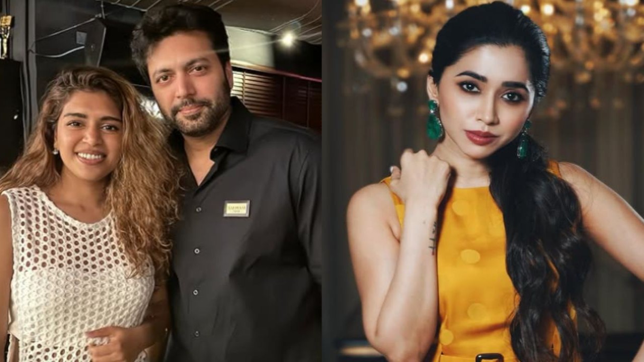 ‘A masculine man will never...’: Kenishaa Francis drops cryptic note after Aarti Ravi’s statement against Ravi (PC: Kenishaa, Arti on IG) ‘A masculine man will never…’: Kenishaa Francis drops cryptic note after Aarti Ravi’s statement against Ravi Mohan