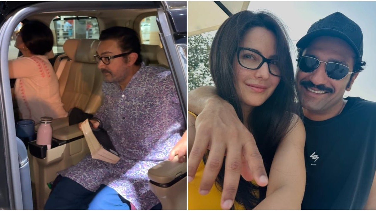 PC: Viral Bhayani, Katrina Kaif/Instagram Bollywood Newswrap, May 16: Aamir Khan's GF Gauri's romantic gesture, Katrina Kaif's adorable b'day wish for Vicky Kaushal and more