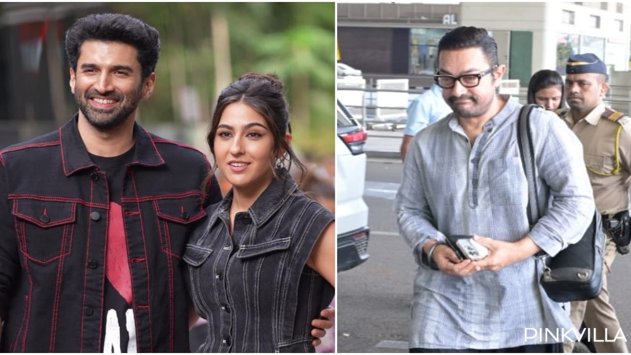 PC: Viral Bhayani 6 Celeb PHOTO Spottings: Aamir Khan delights fans at airport, Aditya Roy Kapur and Sara Ali Khan make heads turn