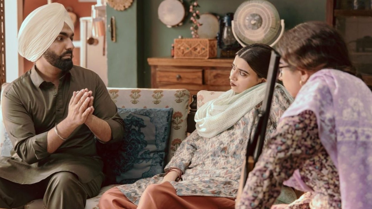 Picture Courtesy: IMDb Saunkan Saunkaney 2 Worldwide Box Office: Ammy Virk, Sargun Mehta and Nimrat Khaira starrer tops Rs 4 crore on day one