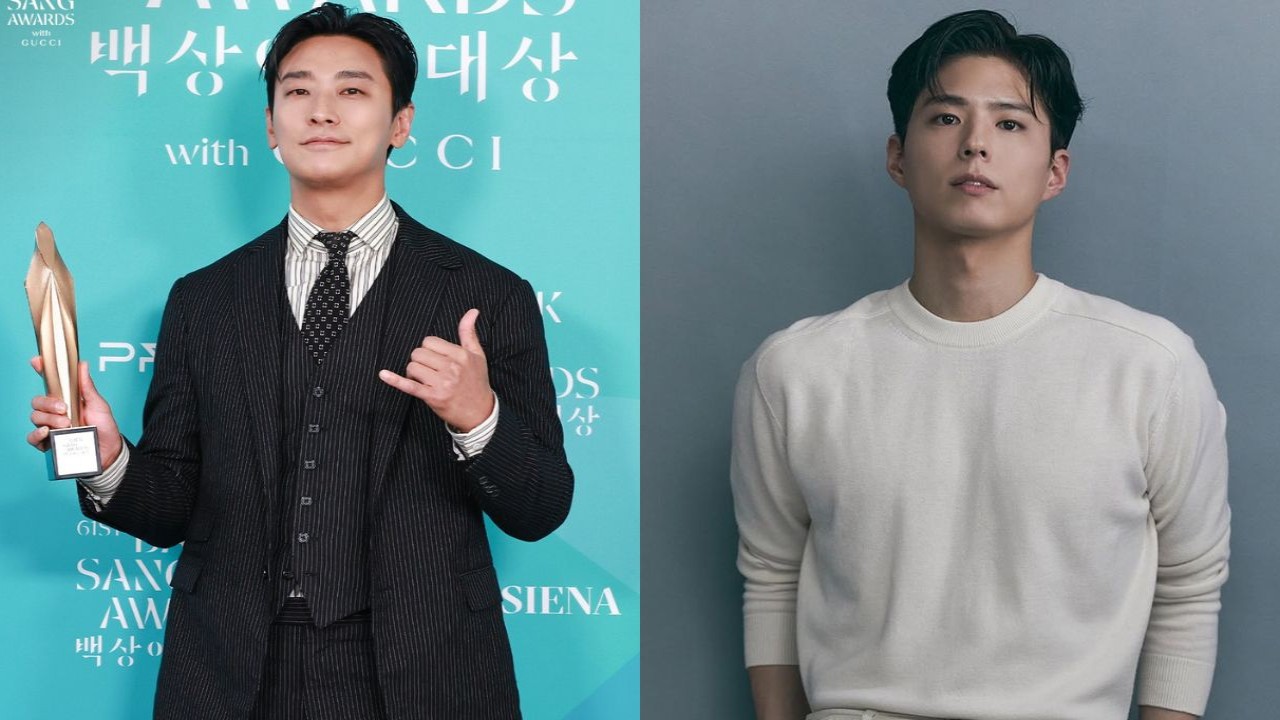 Ju Ji Hoon (L), Park Bo Gum (R): Credits Baeksang Awards and Park Bo Gum Instagram Ju Ji Hoon (L), Park Bo Gum (R): Credits Baeksang Awards and Park Bo Gum Instagram