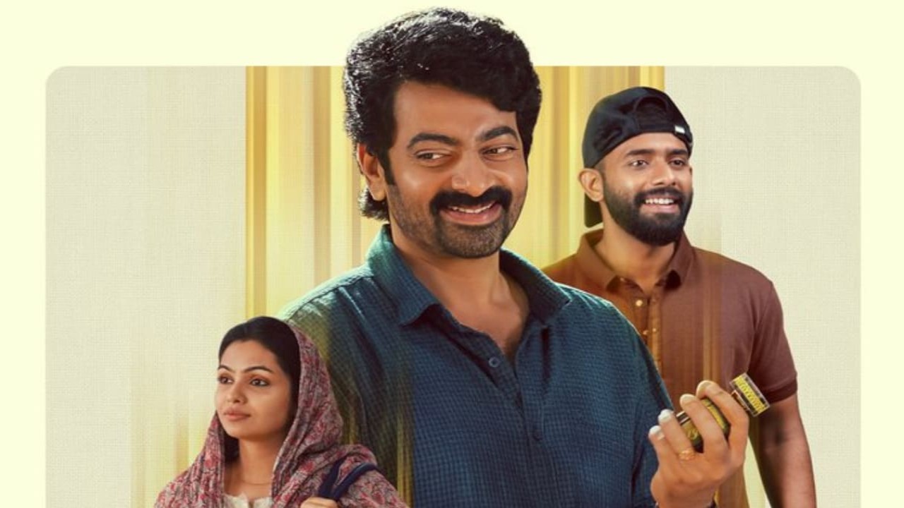 Abhilasham OTT release: When and where to watch Saiju Kurup, Tanvi Ram, Arjun Ashokan's Malayalam romantic movie online (PC: Simply South X) Simply South X