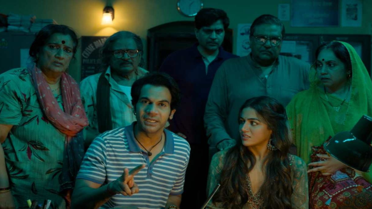 Picture courtesy: Maddock Films/YouTube Bhool Chuk Maaf Day 1 Advance Bookings: Rajkummar Rao, Wamiqa Gabbi's movie sells 17000 tickets in top chains with 8 hours to go