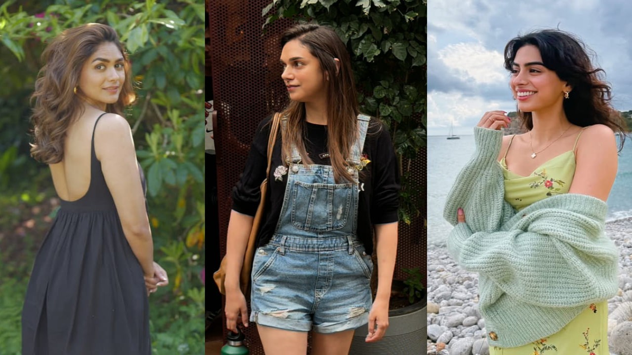 5 Best dressed celebs of the week: Mrunal Thakur, Khushi Kapoor, Aditi Rao Hydari, and more who turned heads with their A-fashion game (PC: Khushi Kapoor IG, Mrunal Thakur IG, Bablu, Viral Bhayani) Mrunal Thakur, Khushi Kapoor, Aditi Rao Hydari