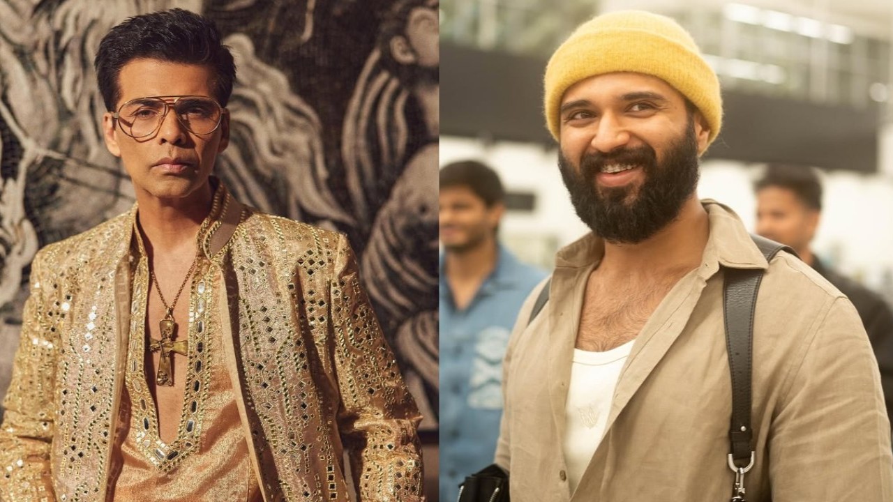 Picture Credit: Sheldon Santos, Vijay Deverakonda Instagram Karan Johar and Vijay Deverakonda discuss Bollywood vs South cinema debate; know what both of them said