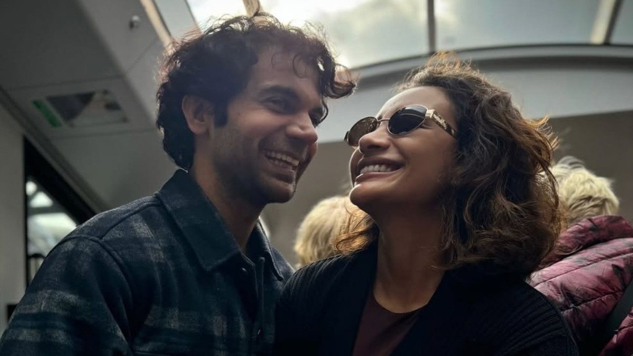 Picture Credit: Rajkummar Rao Instagram Patralekhaa says she hates being referred to as 'Rajkummar Rao's wife' and we can totally feel her