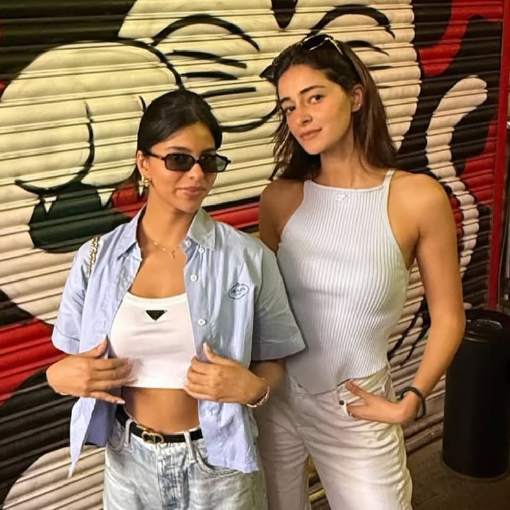 Suhana Khan, Ananya Panday's unfiltered BFF moments on social media