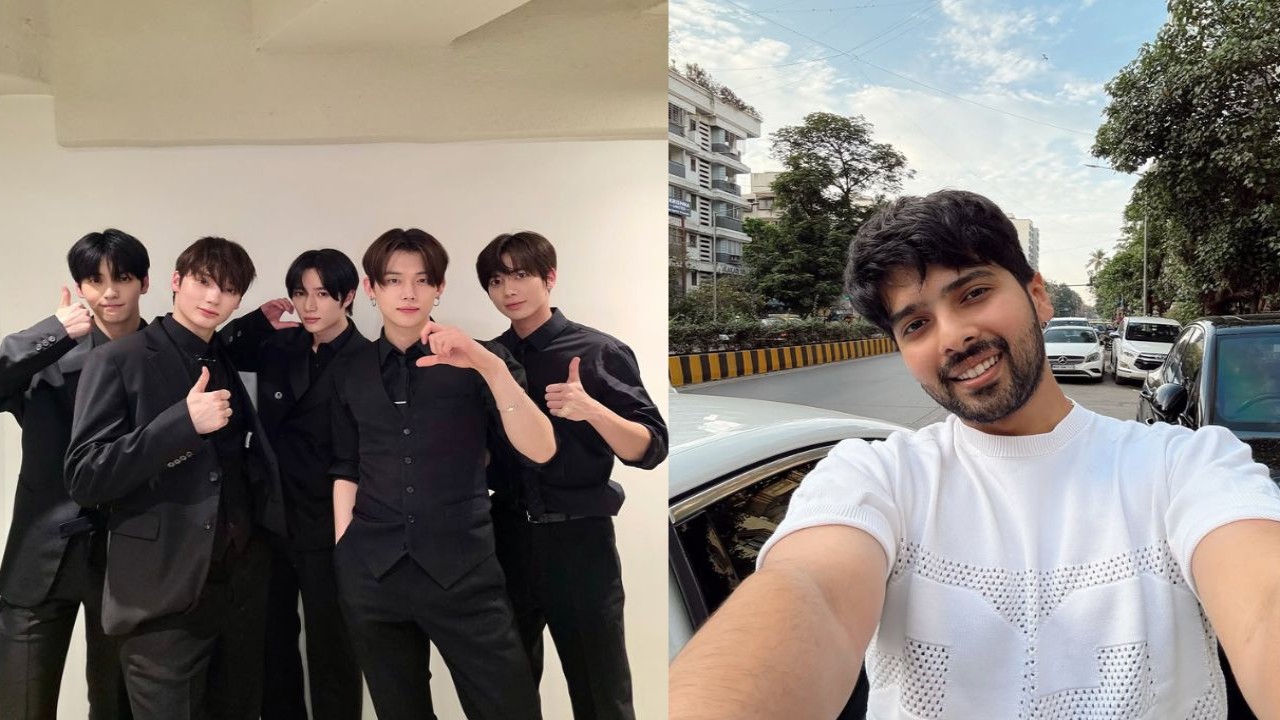 TXT (L) and Singer Armaan Malik (R): Credits TXT and Armaan Malik's Instagram TXT (L) and Singer Armaan Malik (R): Credits TXT and Armaan Malik's Instagram
