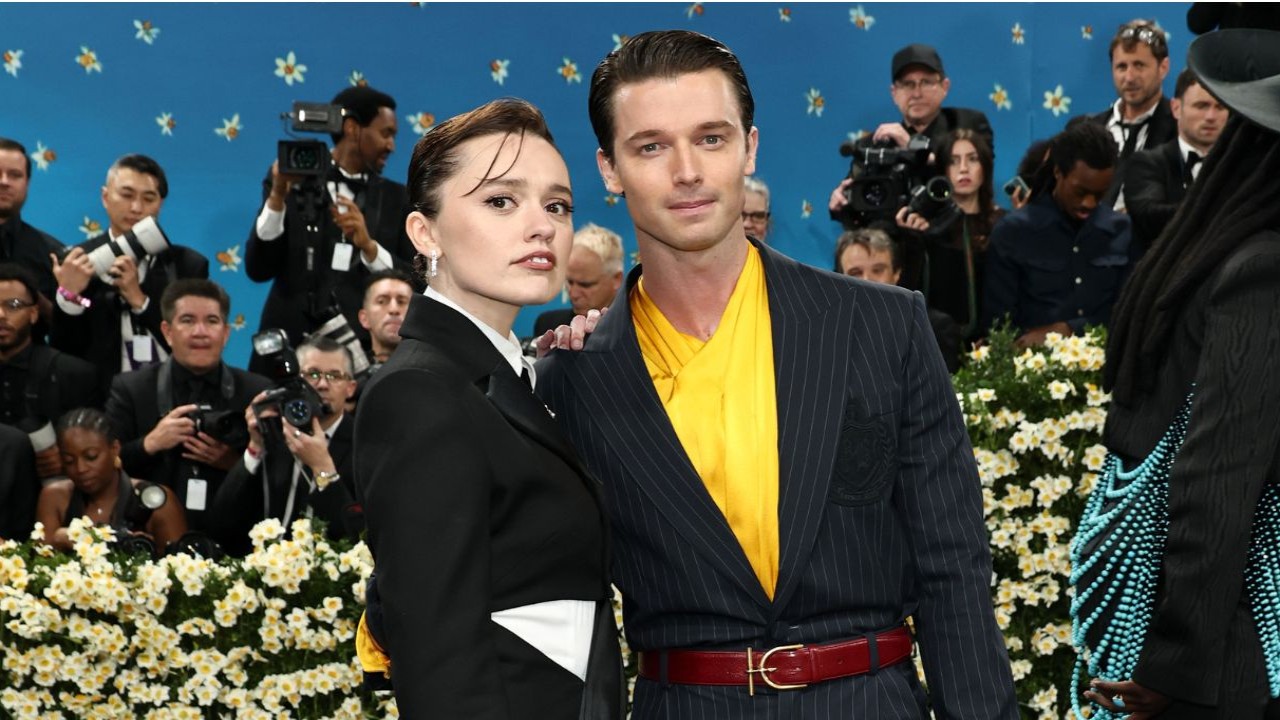 Aimee Lou Wood and Patrick Schwarzenegger (via Getty Images) (Image Courtesy: Getty Images)