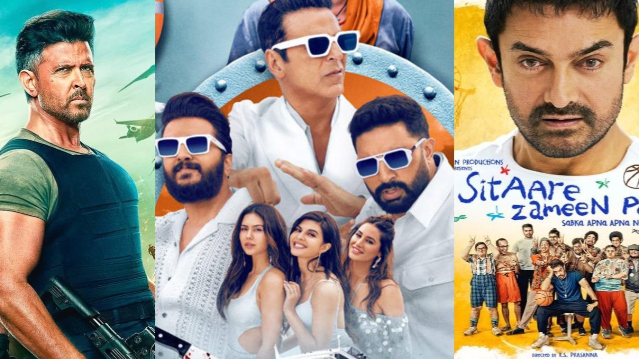 Picture Courtesy: Hrithik Roshan/Akshay Kumar/AKP Instagram EXCLUSIVE: War 2, Sitaare Zameen Par, Metro In Dino, Saiyaara, and Maa trailers on the big screen with Akshay Kumar’s Housefull 5