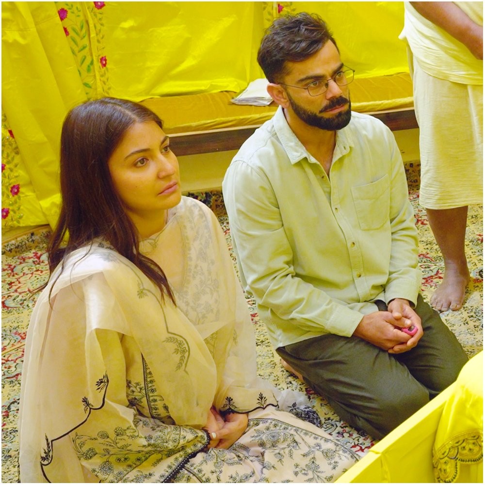 ‘Prasanna ho?’: WATCH how Anushka Sharma-Virat Kohli respond to Premanand Ji Maharaj’s question