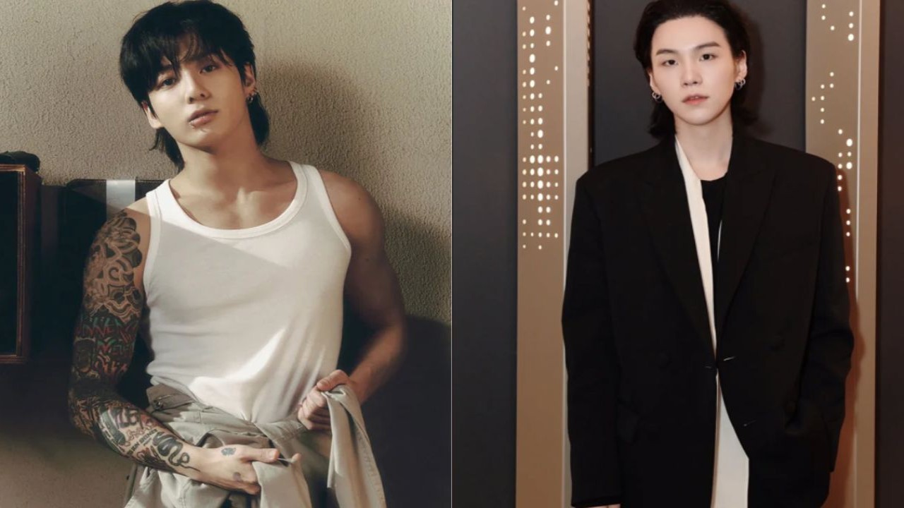 BTS Jungkook and Suga: Credits BTS and Suga Instagram BTS Jungkook and Suga: Credits BTS and Suga Instagram