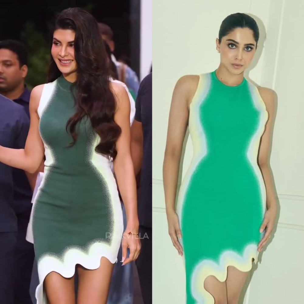 Jacqueline Fernandez vs Sharvari Fashion face-off: Who wore the trendy asymmetrical dress better? 